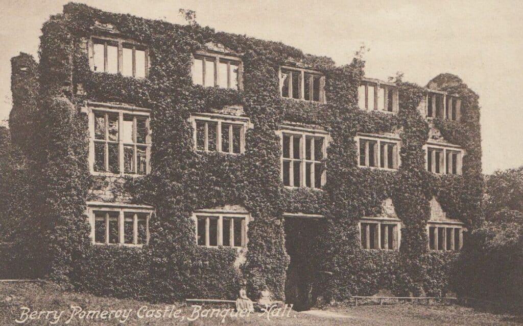 Berry Pomeroy Castle Banquet Hall