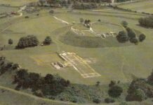 Old Sarum from the sky