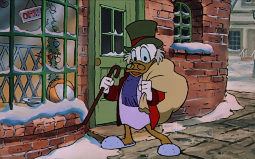 Scrooge McDuck in Mickey's Christmas Carol 1983