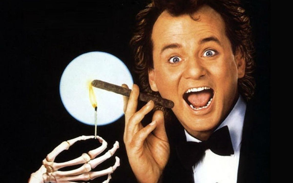 Scrooged 1988 REVIEW Spooky Isles