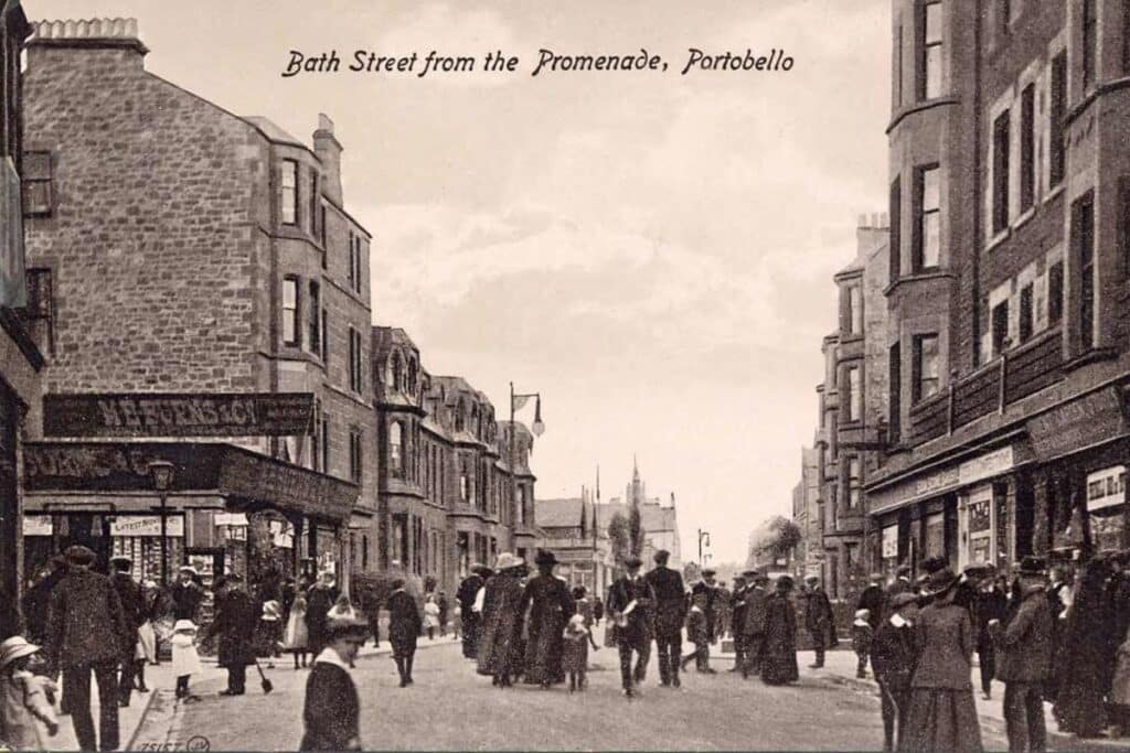 Bath Street from the Promenade, Portobello, Edinburgh