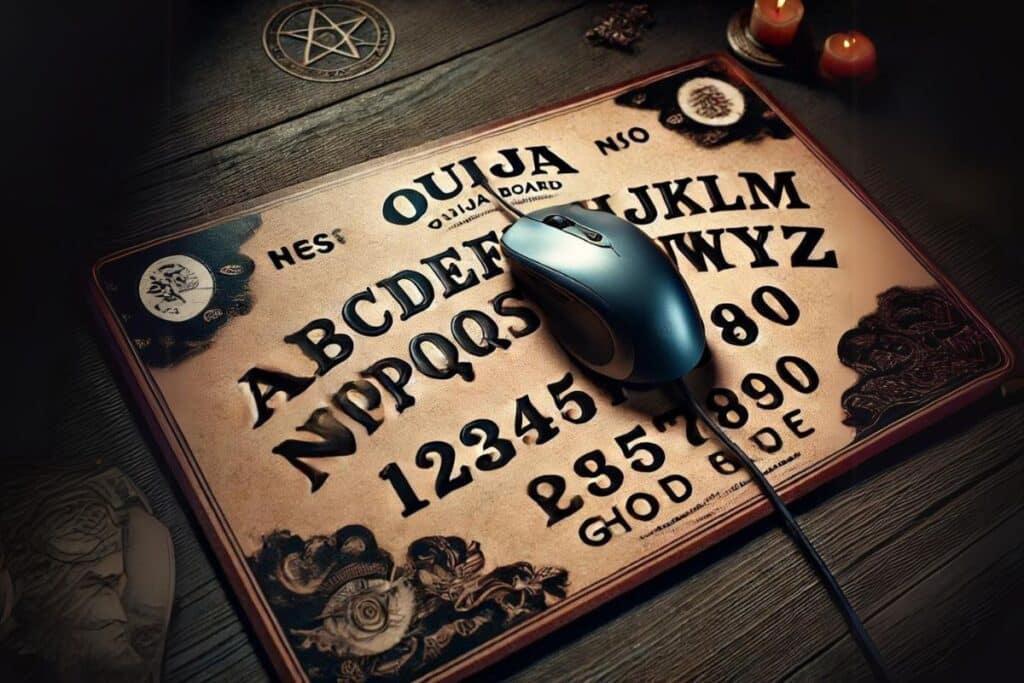 Ouija Board Laptop