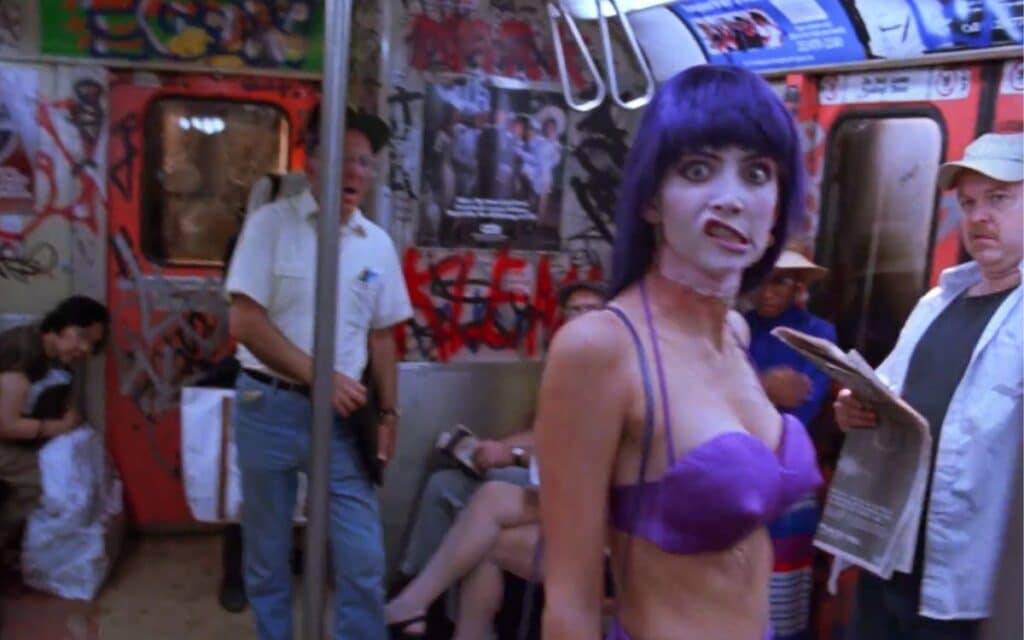 A scene from Frankenhooker 1990.