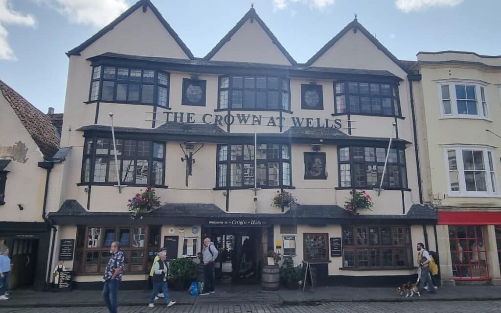 The Crown At Wells is steeped in history and ghosts!