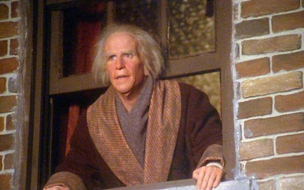 Henry Winkler as Benedict Slade in An American Christmas Carol 1979.