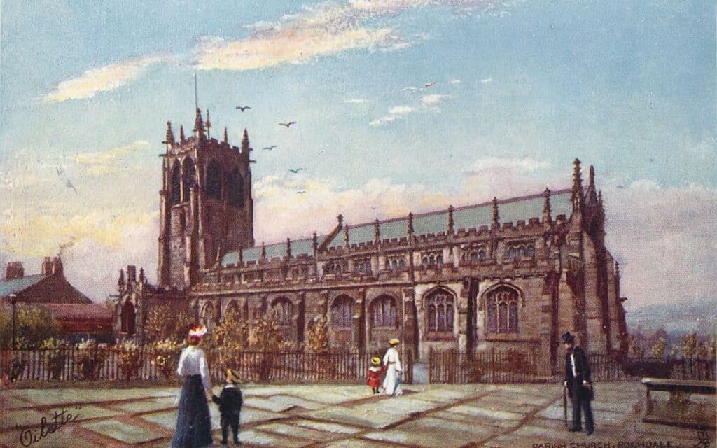 St Chads Church in Rochdale.