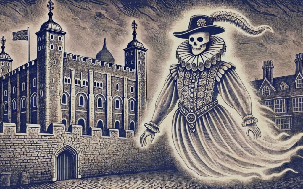 Sir Walter Raleigh’s ghost continues his adventures across England, haunting the places he wandered in life