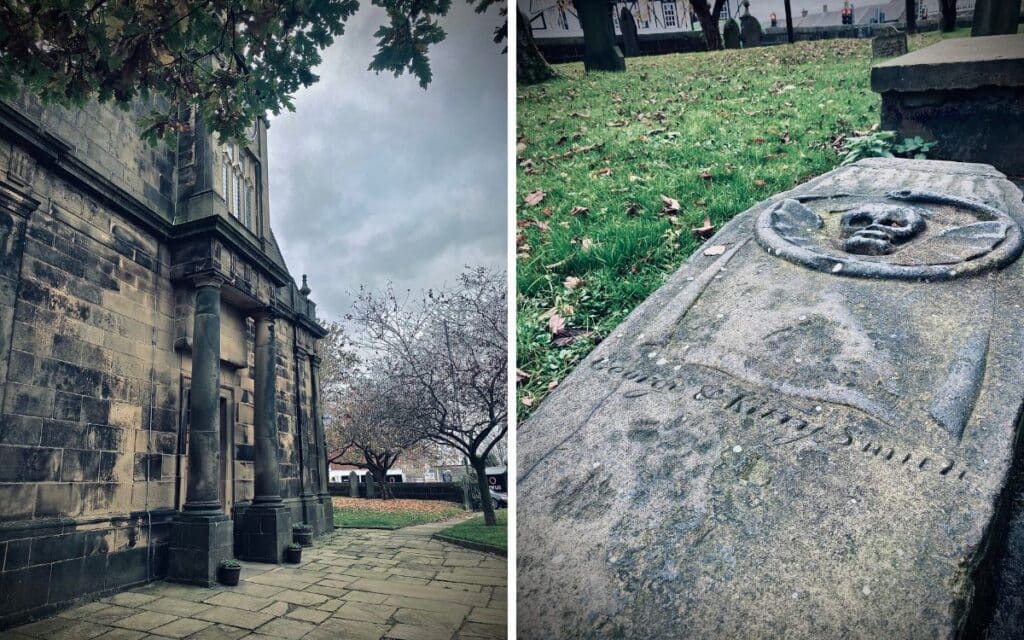 The Billinge vampire grave, shrouded in eerie legend and whispered tales of the undead, lies hidden within the grounds of Merseyside's St Aidan’s Church, writes RACHAEL ELIZABETH