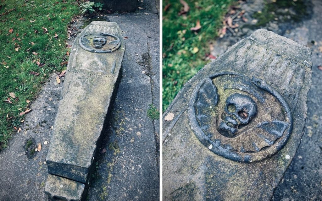 The Billinge vampire grave, shrouded in eerie legend and whispered tales of the undead, lies hidden within the grounds of Merseyside's St Aidan’s Church, writes RACHAEL ELIZABETH