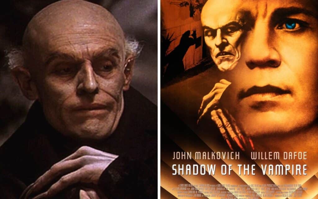 Willem Dafoe played Max Schreck in the film Shadow of the Vampire 2000.