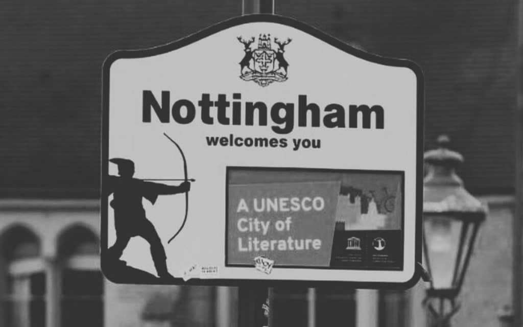 Nottinghamshire Sign